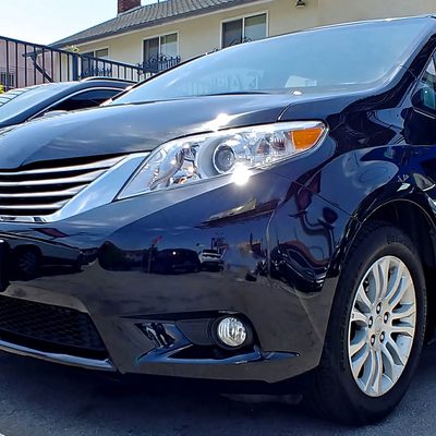 2011-2017 Toyota Sienna H11 Fog Lights Kit Chrome Housing/Clear Lens
