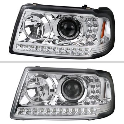 2001-2011 Ford Ranger Projector Headlights LED Light&LED Signal Lights Chrome