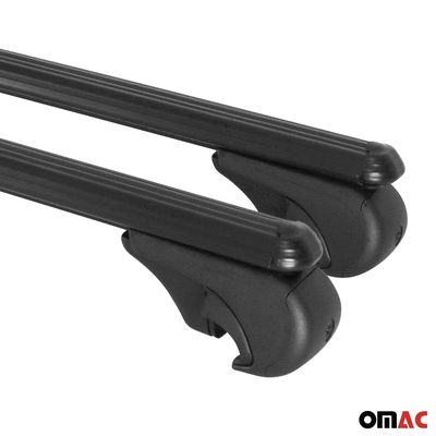 2024-2026 Hyundai Santa Fe Roof Rack Cross Bars Luggage Carrier Alu Black 2x