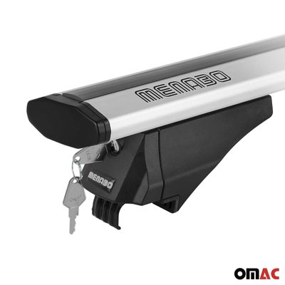 2011-2014 Kia Sportage Roof Rack Cross Bars Silver