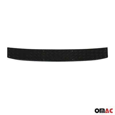 2015-2026 Ford Transit Rear Bumper Sill Cover Protector Aluminium Black
