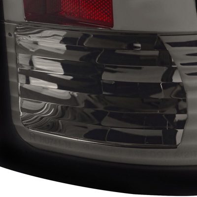 2007-2013 GMC Sierra 1500 2500HD 3500HD C-Bar LED Tail Lights Chrome/Smoke