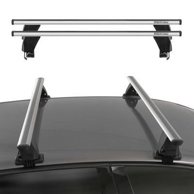 2019-2026 Genesis G70 Roof Rack Cross Bars Silver