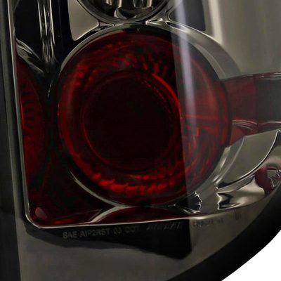 2005-2010 Honda Ridgeline Tail Lights Chrome Housing/Smoke Lens