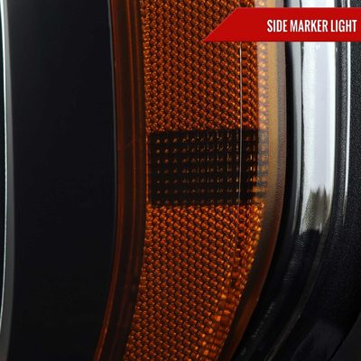 For Ford F-150 2021-2023 Factory Style Headlight Black Housing Smoked Lens