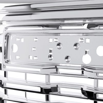 2022-2024 GMC Sierra 1500 Chrome Denali Style Front Upper Mesh Hood Grille