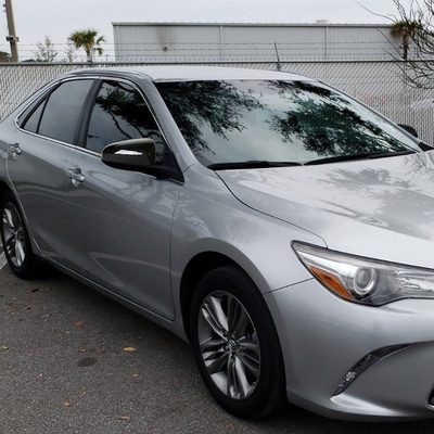 2015-2018 Toyota Camry Glossy Black 5Pin Heated &Adjustable Side Mirror Driver