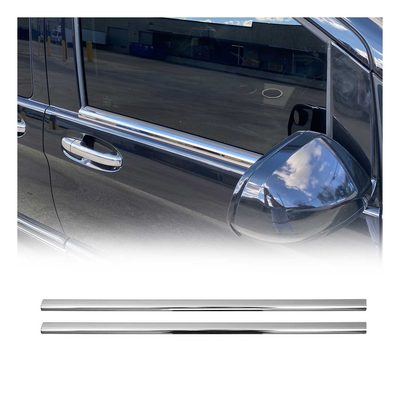 2016-2024 Mercedes Metris Window Molding Trim Streamer Stainless Steel 2Pcs