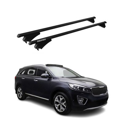 2014-2018 Kia Sorento Roof Rack Cross Bars Black