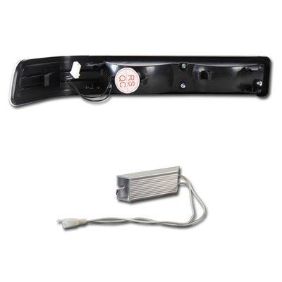 1998-2004 Chevy S10/ GMC Sonoma LED Bumper Lights Matte Black/Clear Lens