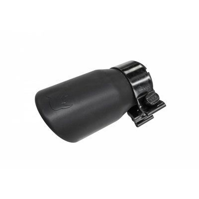 Colilla de escape para tubos de 2 1/4 " Negra