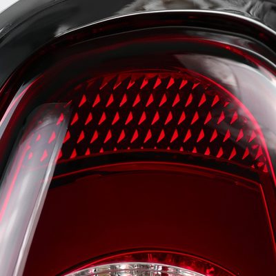 2011-2015 Mini Cooper Base S Hatchback/Convertible LED Tail Lights Chrome/Red
