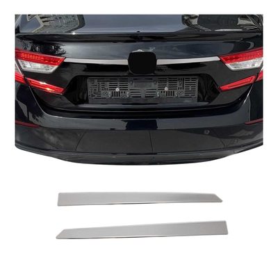 2018-2022 Honda Accord Rear Trunk Tailgate Door Handle Cover Silver 2Pcs Stainless Steel