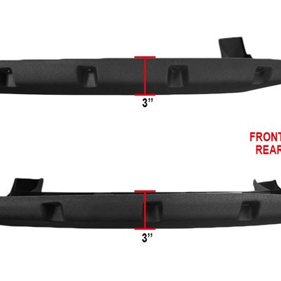 1999-2007 Chevy Silverado/ 99-2006 GMC Sierra Textured Rivet Style Fender Flares