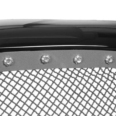 2002-2005 Dodge RAM 1500/ 03-2005 RAM 2500/3500 Glossy Black Mesh Front Grille