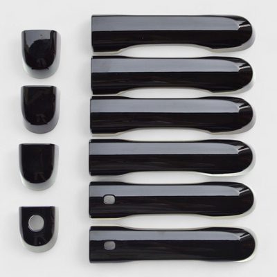 2015-2024 Jeep Renegade Door Handle Cover Gloss Black 10Pcs ABS Plastic