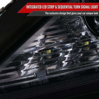 2006-2010 Lexus IS250/IS350 LED Light Projector Headlights Turn Signals Smoke