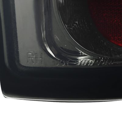 2004-2008 Ford F-150 Styleside Tail Lights Chrome Housing/Smoke Lens