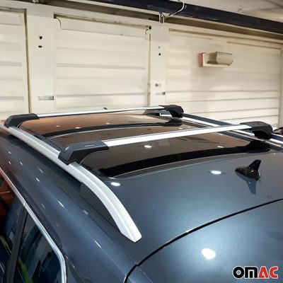 2000-2006 BMW X5 E53 Roof Rack Cross Bars Silver