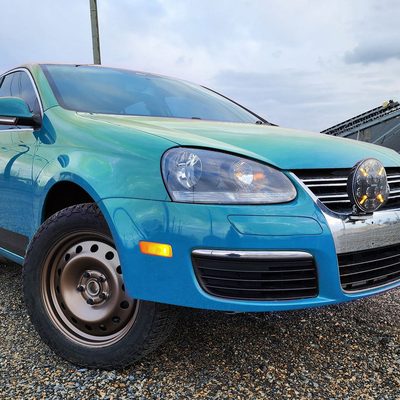 2005-2010 VW Golf Mk5 /Jetta/Rabbit Factory Headlights P21W Signal Bulbs Black