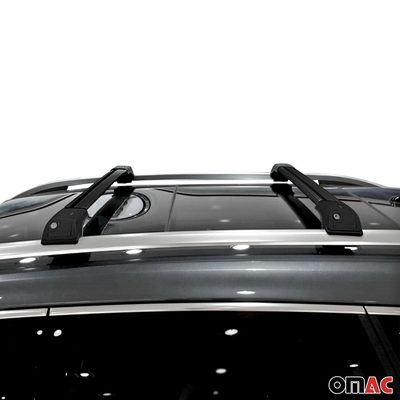 2008-2014 BMW X6 E71 & E72 Roof Rack Cross Bars Black