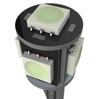 T10 5 SMD LED Bulb w/ Integrated Canbus - 2PC White