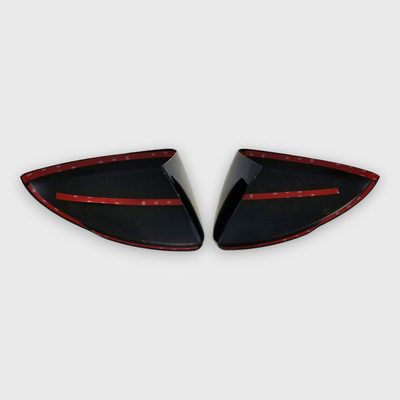 2016-2020 Chevrolet Cruze Mirror Cover Caps Gloss Black 2Pcs ABS Plastic
