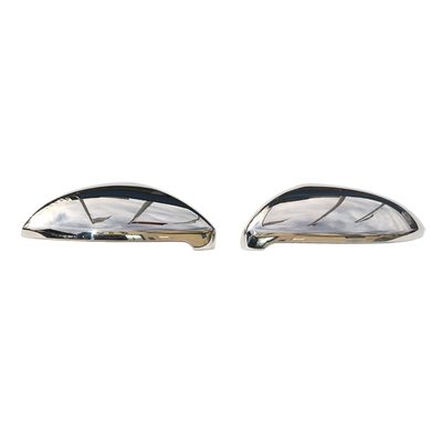 2015-2021 VW Golf Mk7 Side Mirror Cover Caps Stainless Steel Silver 2 Pcs