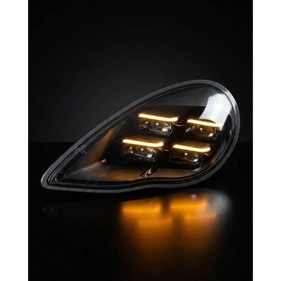 Porsche Panamera 970.1 LED Headlight Assembly with Dual-Color DRL 2010 - 2013