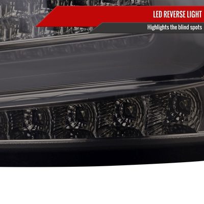 2008-2014 Subaru Impreza WRX/STI LED Turn Signal Tail lights Chrome/Smoke