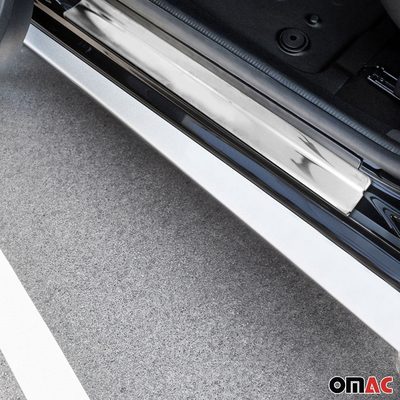 2013-2018 Toyota RAV4 Door Sill Scuff Plate Scratch Protector Stainless Steel 4x