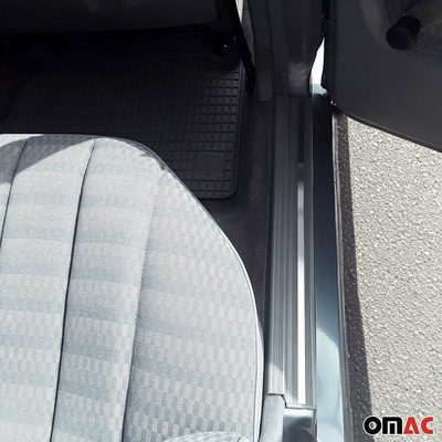 1995-2000 Mercedes C Class W202 Door Sill Scuff Plate Protector Stainless Steel 8x
