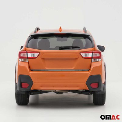 2018-2023 Subaru Crosstrek Rear Trunk Molding Trim Stainless Steel Dark 1Pc