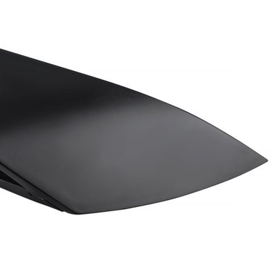 2015-2022 Ford Mustang Matte Black ABS GT350R Style 3PC Rear Spoiler Wing