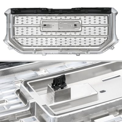 2016-2018 GMC Sierra 1500 Chrome Mesh Denali Style Hood Replacement Grille