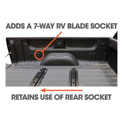 10' Custom Wiring Harness Extensions (Adds 7-Way RV Blade to Truck Bed, 10-Pack)