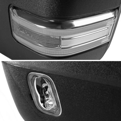 2015-2020 Ford F-150 Heated Chrome Towing Mirrors Sequential &Auxiliary Lights