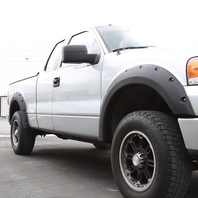 2004-2008 Ford F-150/07-2008 Lincoln Mark LT Textured Rivet Style Fender Flares