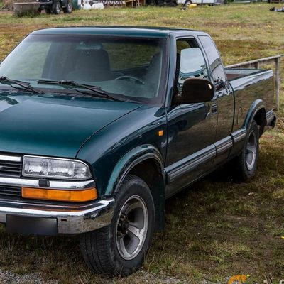 1994-1998 Chevy S10/Blazer GMC Sonoma Glossy Black Left/Driver Side Mirror