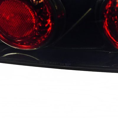 1994-2001 Acura Integra Hatchback Tail Lights Glossy Black/Smoke Lens