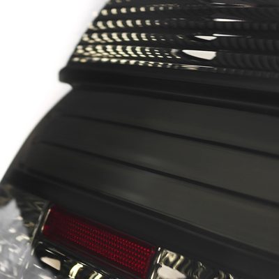 1997-2000 BMW E39 5 Series Sedan LED Tail Lights Chrome Housing/Smoke Lens