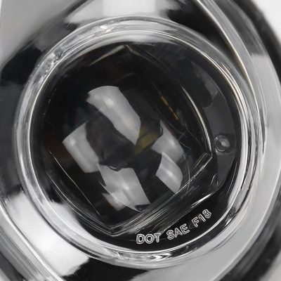 2017-2019 Mazda CX-5 LED Fog Lights Kit Chrome Housing/Clear Lens