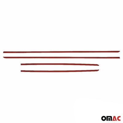 2015-2026 Land Rover Discovery Sport Side Door Molding Trim Skirt Garnish Stainless Steel Silver 4 Pcs