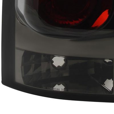 2005-2015 Nissan Armada Tail Lights Chrome Housing/Smoke Lens