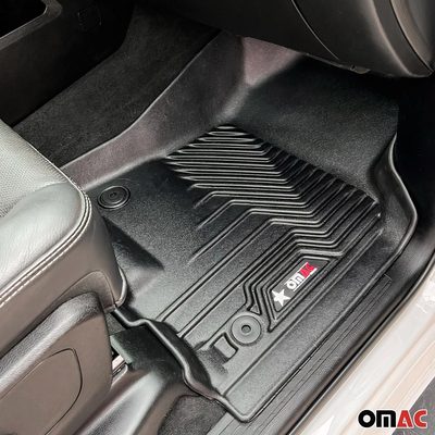 2020-2026 Mercedes GLE Class W167 Premium Floor Mats Liners First and Second Row Set Black