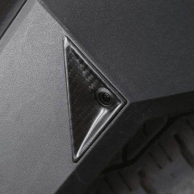 [Real Carbon Fiber] Fender Camera Decorative Cover For Cybertruck