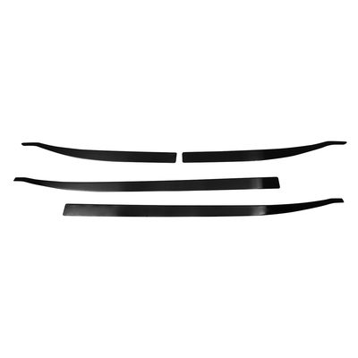 2019-2024 Jeep Renegade Side Door Molding Trim Brushed Steel Dark 4x