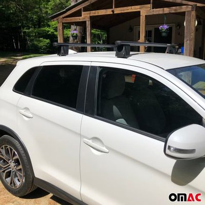 Top Roof Racks Cross Bars fits BMW iX I20 2022-2026 2Pcs Gray Aluminium
