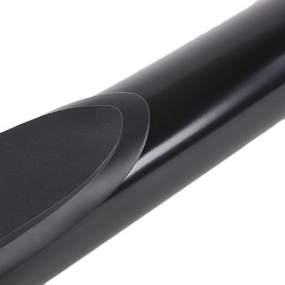 2005-2024 Nissan Frontier Crew Cab 3" Black S.Steel Side Step Nerf Bars
