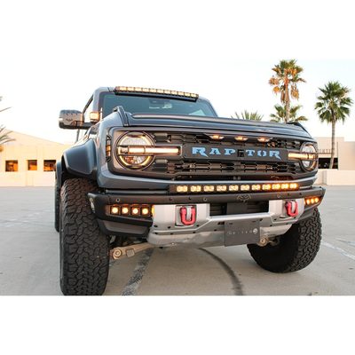 2021+ Ford Bronco Modular Bumper 40in Light Bar - PRO